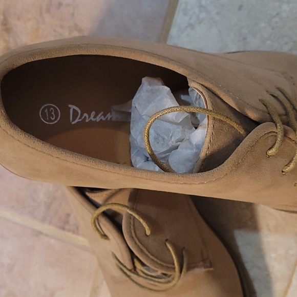 Mens tan suede shoes - Picture 2 of 4